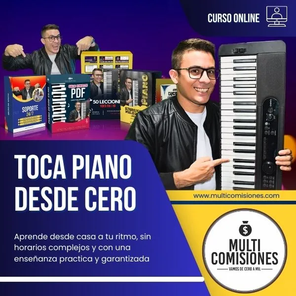 Portada Toca Piano Desde Cero - Nivel 1