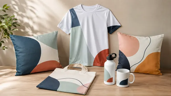 Catálogo de productos sublimados: tazas, textiles y accesorios personalizados